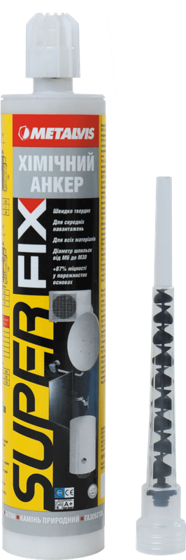 Анкер хімічний METALVIS SUPERFIX 300 мл